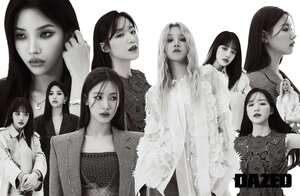 (G)-IDLE for DAZED Korea April Special Edition Issue 2022