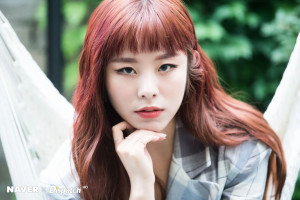 MAMAMOO Wheein - 'Red Moon' Photoshoot by Naver x Dispatch