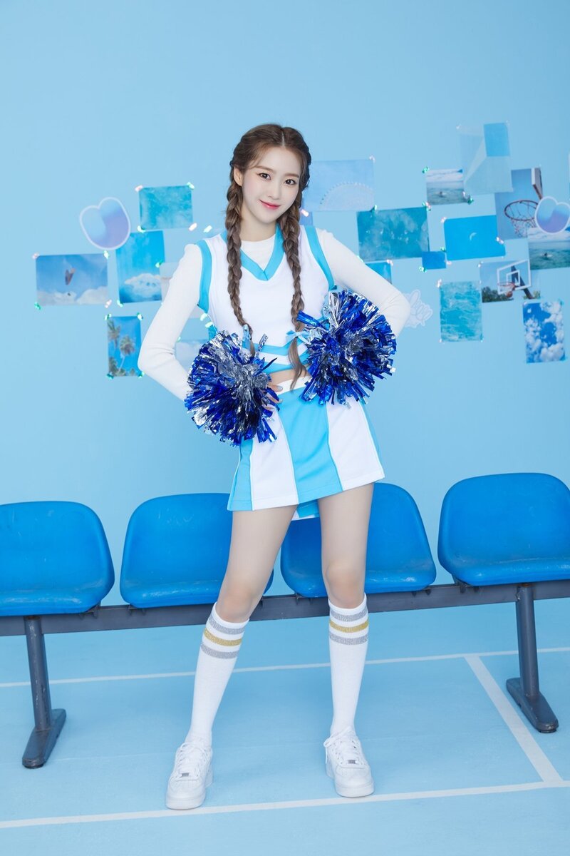 OH MY GIRL - Cute Concept 'Blizzard Blue' - Photoshoot by Universe documents 23