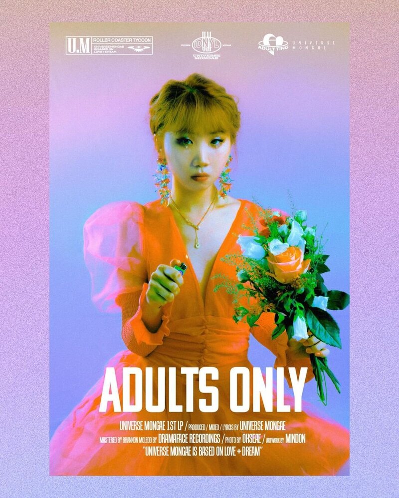 Universe Mongae - Adults Only 1st Album teasers documents 2