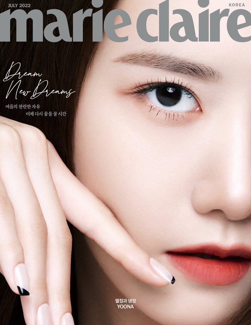 SNSD YOONA for MARIE CLAIRE Korea x ESTEÉ LAUDER July Issue 2022 documents 3