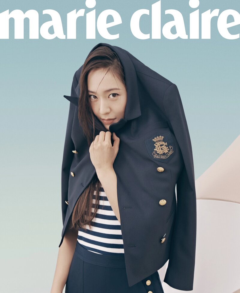 Krystal for Marie Claire Korea April 2021 Issue documents 2