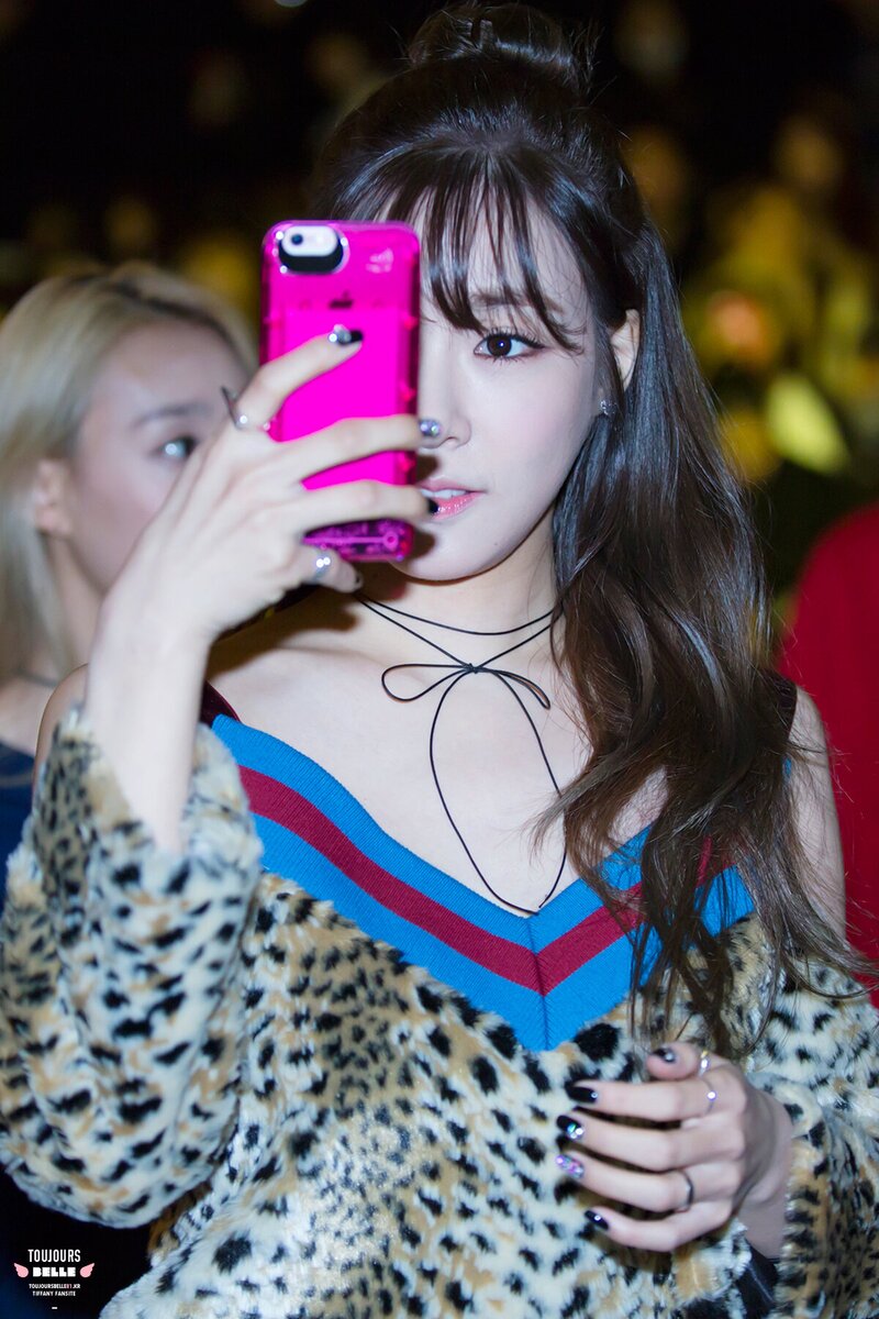 160324 Tiffany and SISTAR Bora at Seoul Fashion Week documents 8