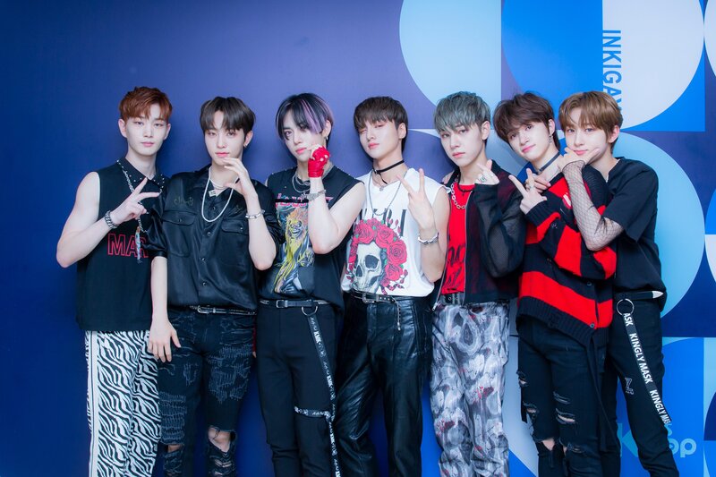 220619 SBS Twitter Update- DRIPPIN at the INKIGAYO Photowall documents 2