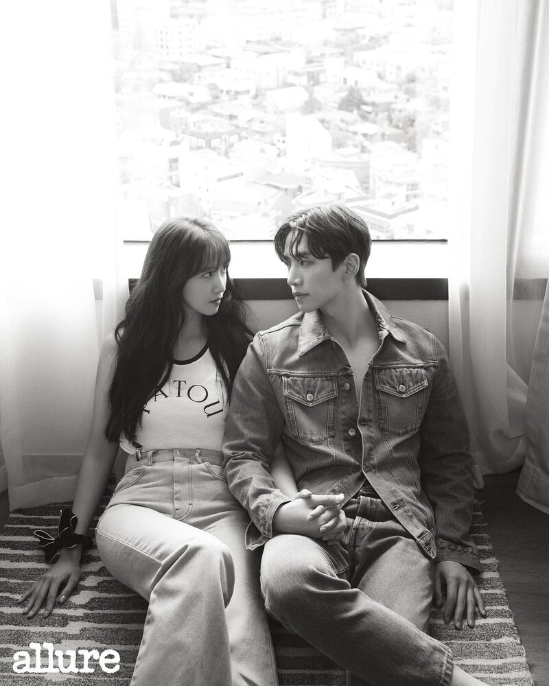 YoonA and Junho for Allure Korea July 2023 Issue documents 2