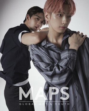 CIX Bae Jinyoung & Yonghee for MAPS OCTOBER Issue