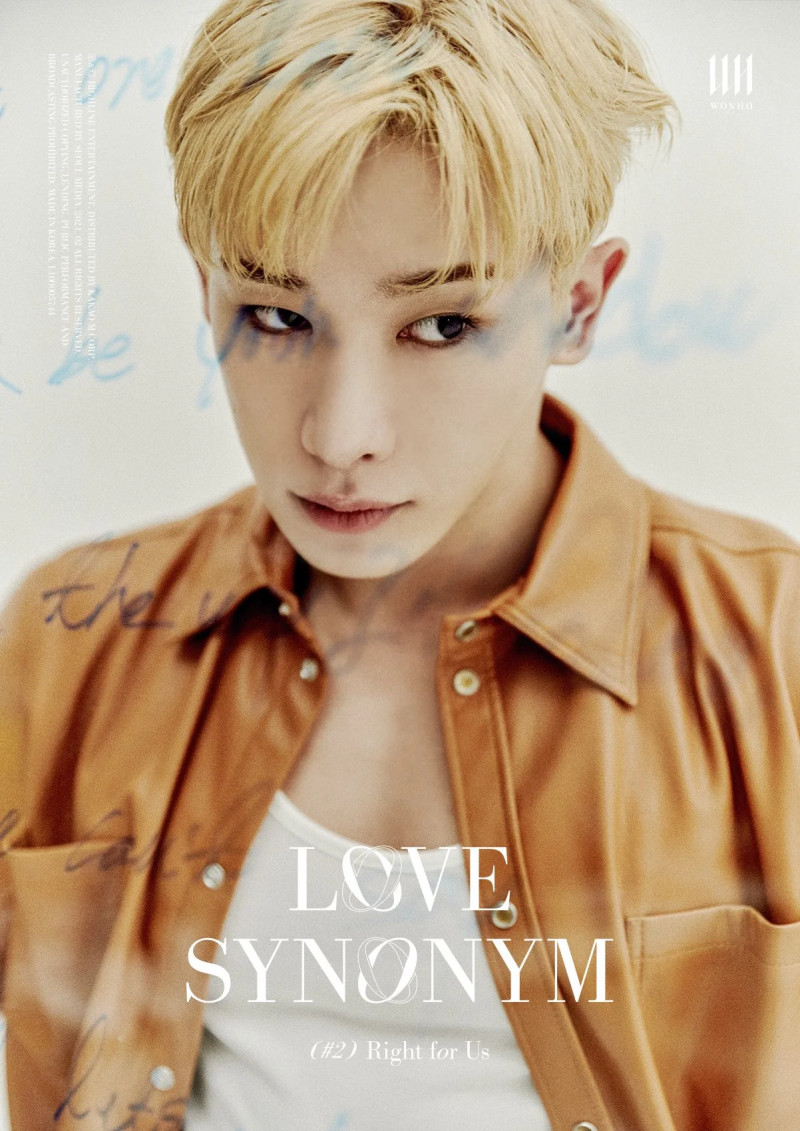 WONHO "Love Synonym #2 : Right for Us" Concept Teaser Images documents 4