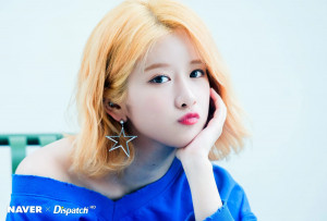 WJSN's Exy - "Happy Moment" album photoshoot by Naver x Dispatch