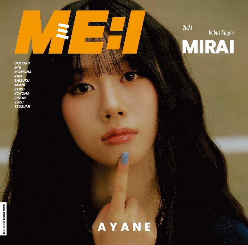 ME:I - MIRAI 1st Single Album teasers documents 5