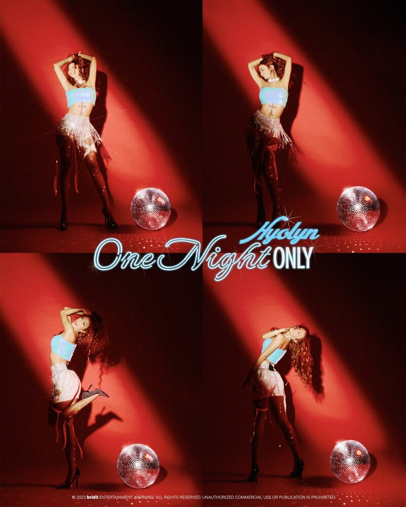 Hyolyn - 2023 Hyolyn Show 'One Night Only' promo photos documents 1