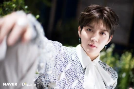 190506 NAVER x DISPATCH Update with NU'EST's Ren for "Happily Ever After" Jacket Filming