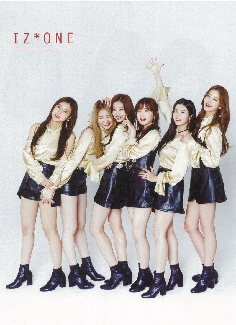 IZ*ONE for KPOP GIRLS April 2019 issue [SCANS] documents 2
