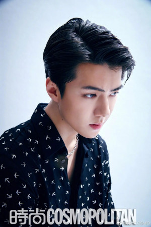 EXO's Sehun for COSMOPOLITAN China April 2019 issues 