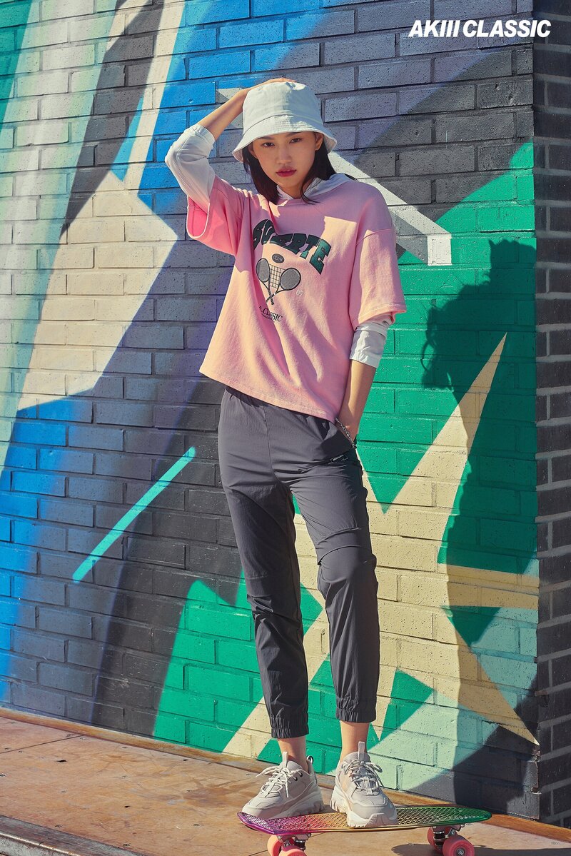 Weki Meki Doyeon &  Model Jung Hyuk for AKIII Classic 2021 SS Collection documents 16
