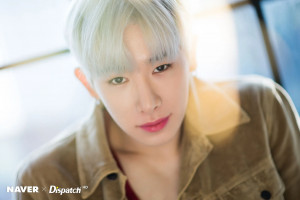 MONSTA X Wonho "Take.2 We Are Here" promotion photoshoot by Naver x Dispatch