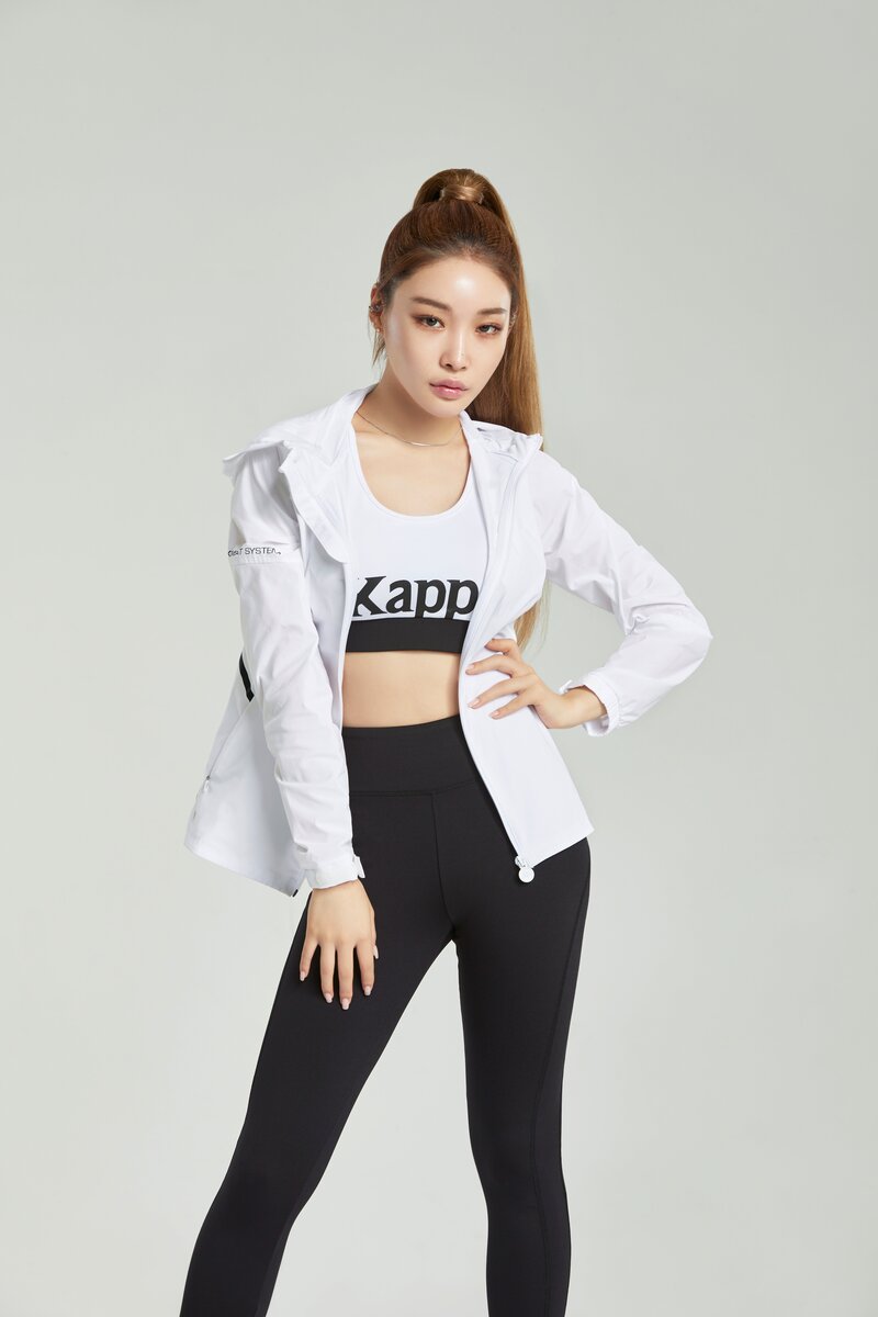Chungha for Kappa FW 2019 collection documents 2