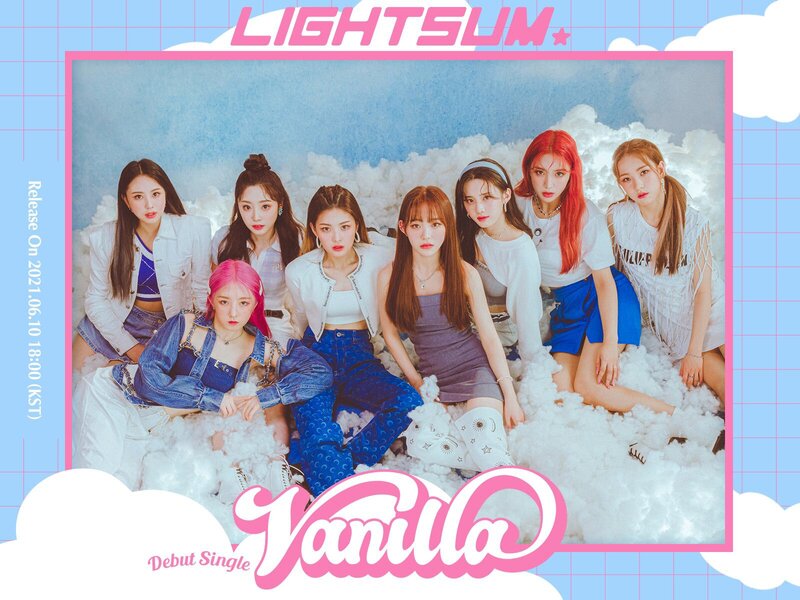 LIGHTSUM - Vanilla 1st Single Album teasers documents 2