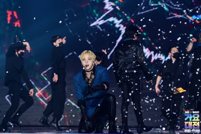 211225 - Ateez The Real Performance at 2021 SBS Gayo Daejeon Behind Photos documents 5