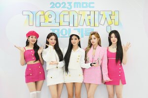 231231 - MBC Official Update - (G)I-DLE at MBC Gayo Daejeon 2023 Photowall