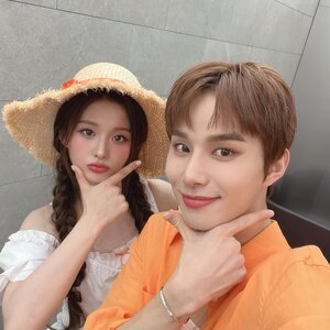 230325 Music Core Twitter Update - Sullyoon & Jungwoo