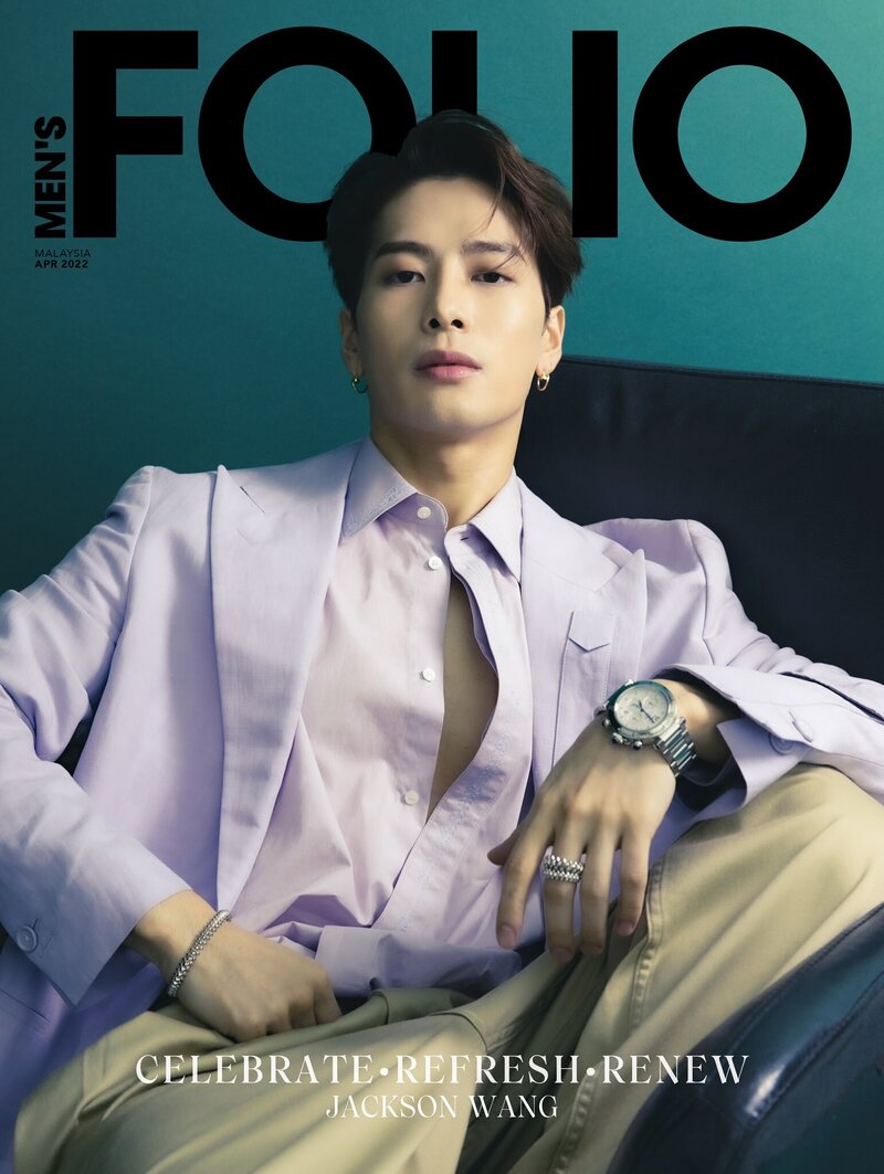 GOT7 JACKSON WANG for MEN'S FOLIO Malaysia April Issue 2022 documents 1