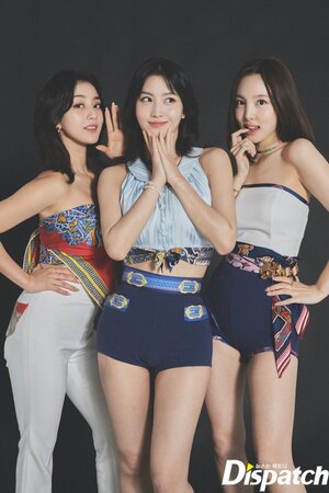 210610 TWICE's Nayeon, Jihyo & Momo - Comeback Photos by Dispatch