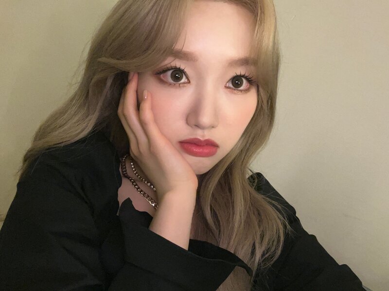 220401 LOONA Twitter Update - GoWon documents 4