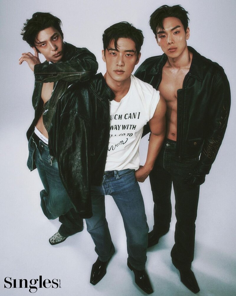 Shownu, Leo and Ko Eun Sung for Singles Magazine - May 2024 Issue documents 1