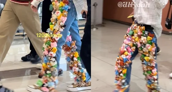 A Male Idol's Pants Catches Netizens' Attention