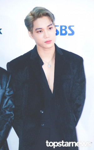EXO's Kai at 2018 SBS Gayo Daejun Red Carpet | 181225