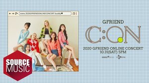 GFRIEND Online Concert 'G:Con' promotion posters