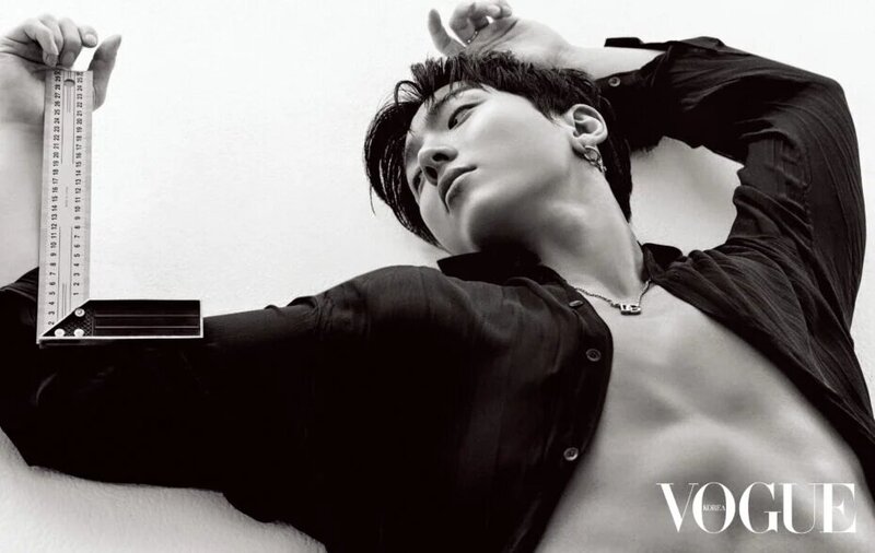 MONSTA X Shownu for Vogue Korea June 2023 documents 14