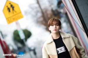 SEVENTEEN  Seungkwan "Ode To You" Promotion Photoshoot in downtown LA by Naver x Dispatch