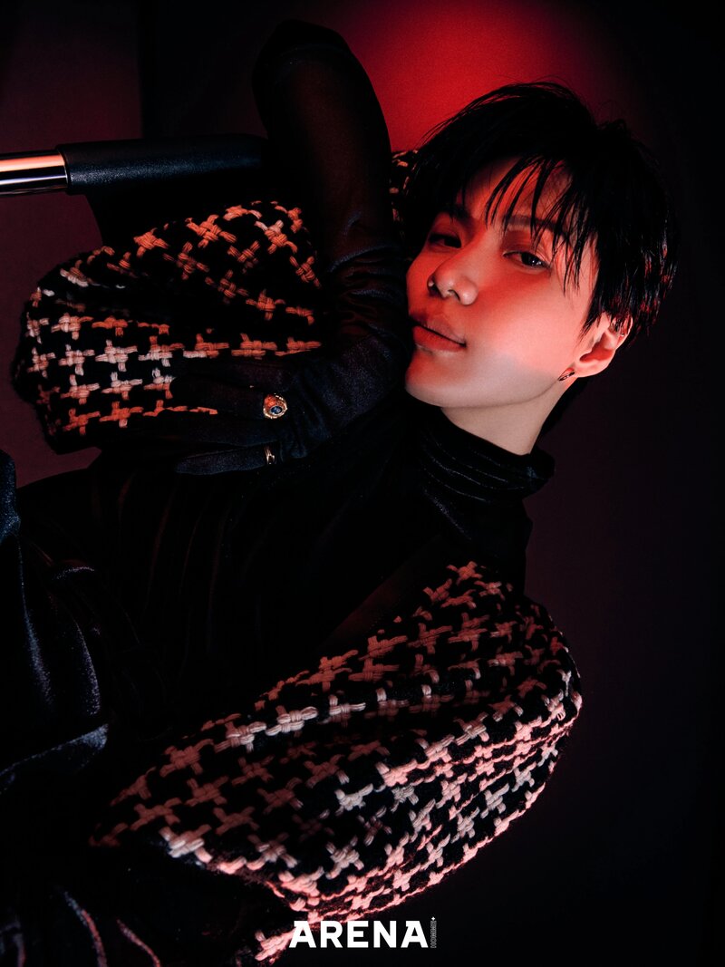 TAEMIN for Arena Homme + 2021 January Issue documents 2