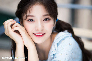 fromis_9 Nagyung "To. Day" mini album pajama party promotion by Naver x Dispatch