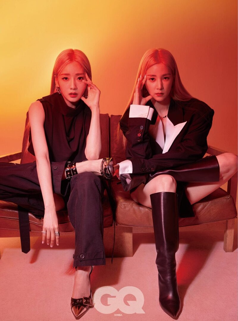 ChoBom Chorong and Bomi  for GQ Korea July 2022 issue documents 1