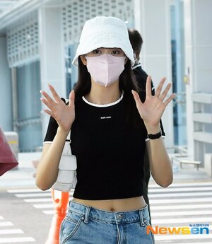 230803 (G)I-DLE Minnie at Incheon International Airport heading to San Francisco
