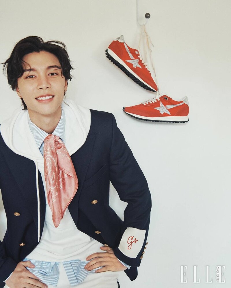 NCT's Johnny for ELLE Korea D Edition documents 4