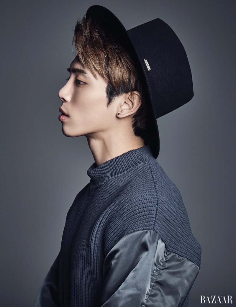 Jonghyun for Harper's Bazaar December 2016 documents 10