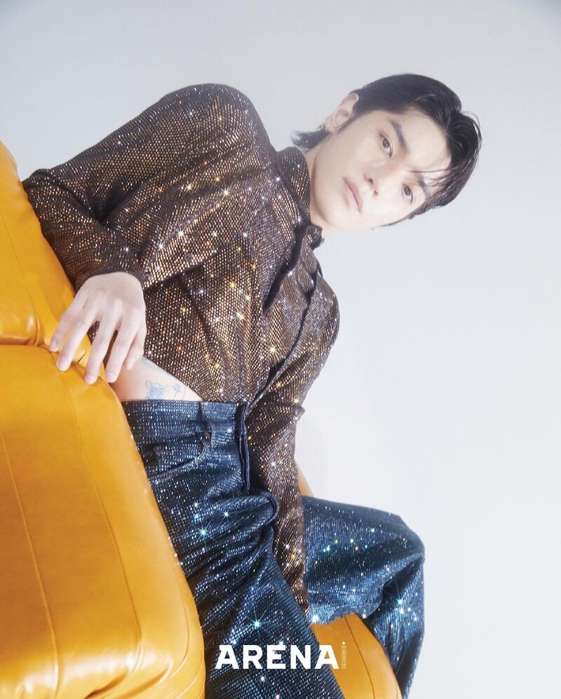 Taeyong for Arena Homme+ February 2024 Issue documents 4