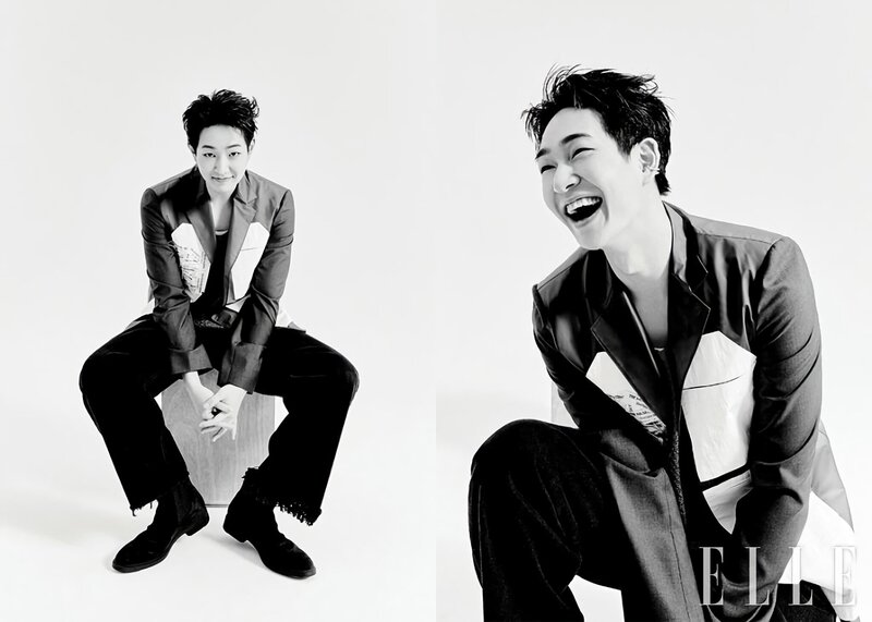 ONEW, WONPIL, and YOUNGJAE for ELLE Korea June Issue 2021 documents 7
