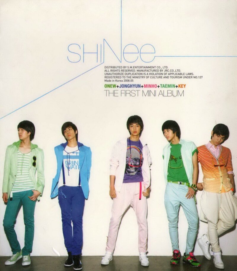 [SCANS] SHINee first mini album 'Replay' scans documents 1