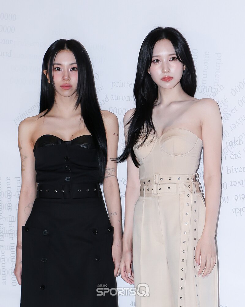 240412 MINA & CHAEYOUNG - Rokh H&M Collaboration documents 1