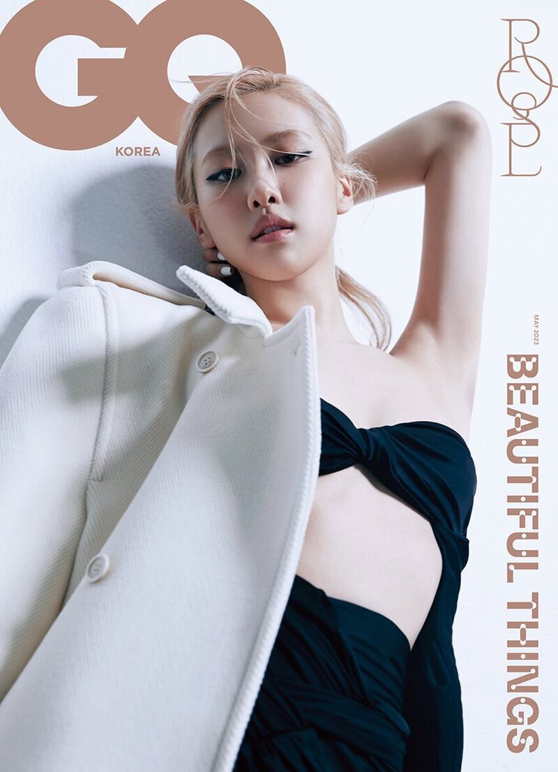 BLACKPINK Rosé for GQ Korea May 2023 Issue documents 1