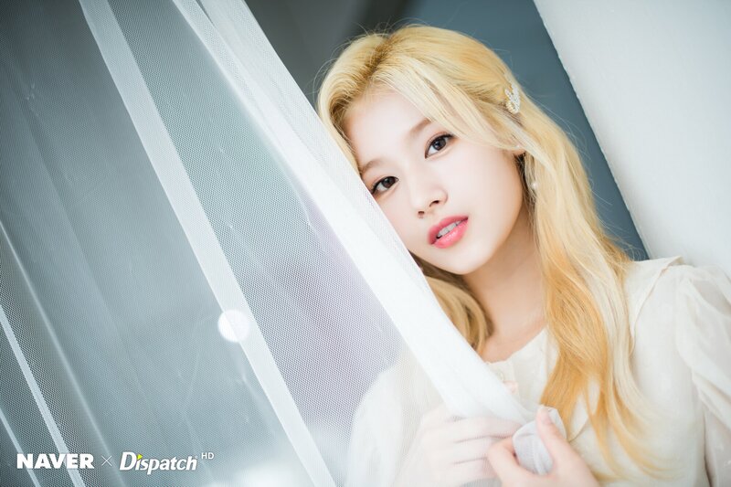 TWICE's Sana "Feel Special" promotion photoshoot by Naver x Dispatch documents 8
