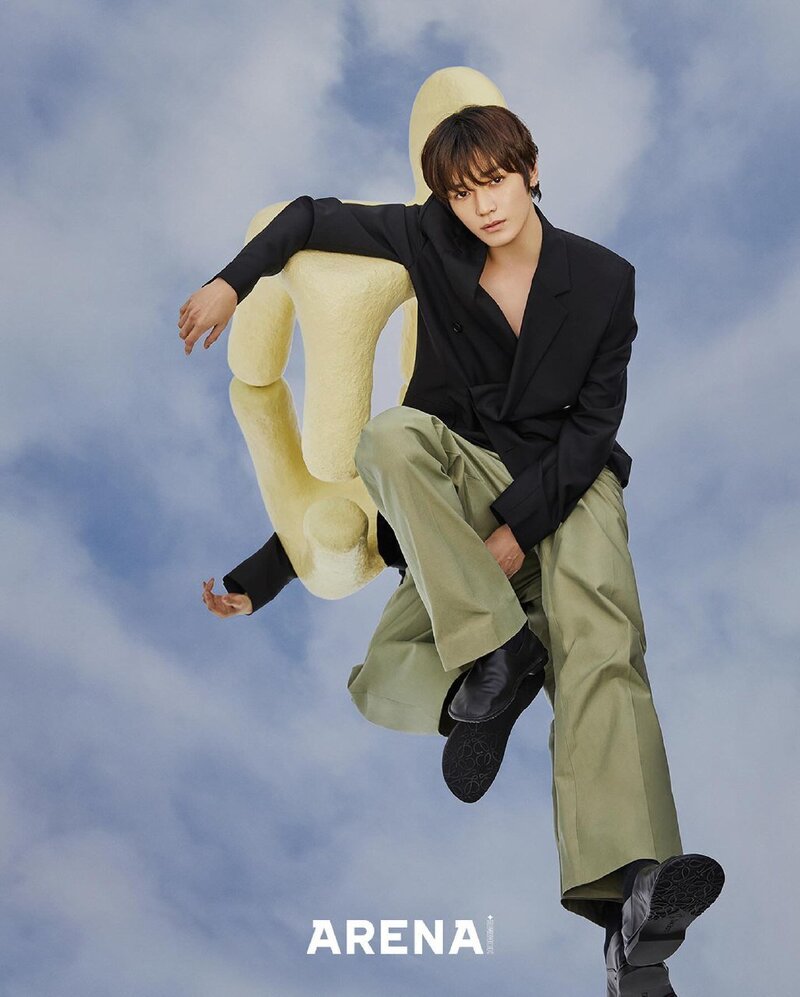 Taeyong for Arena Homme+ February 2024 Issue documents 1