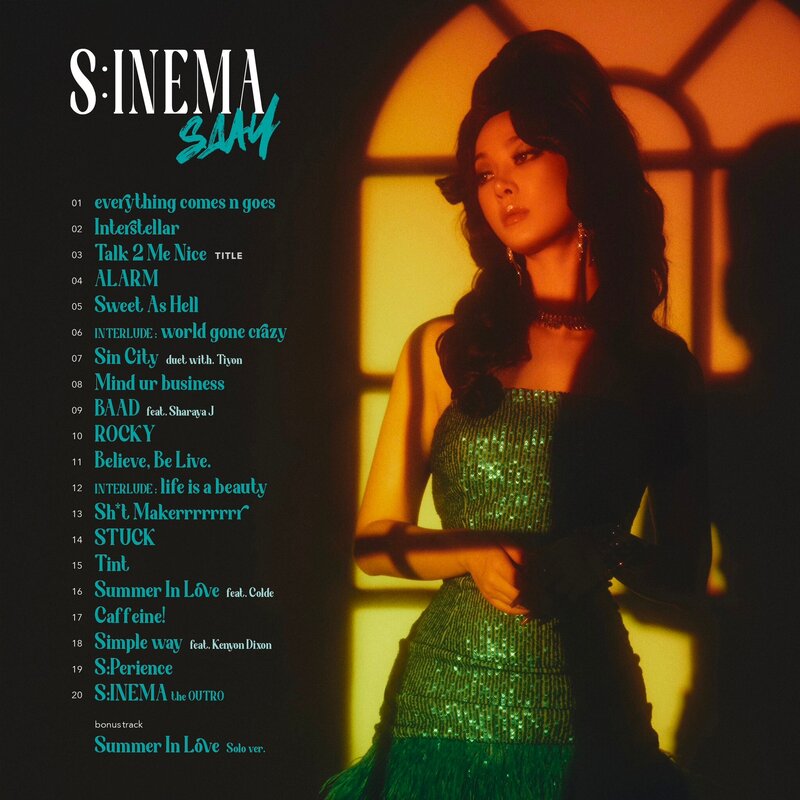 SAAY - S:inema 2nd Full Album teasers documents 4