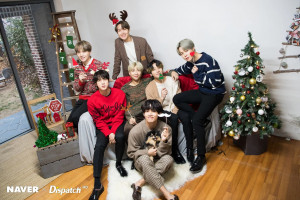 191225 BTS Christmas photoshoot by Naver x Dispatch