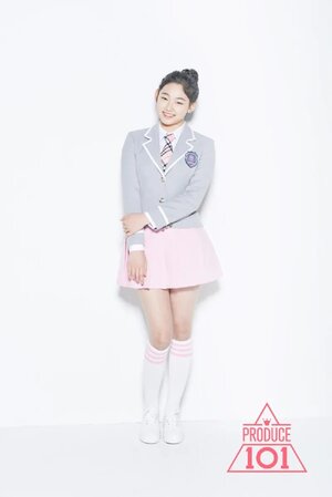 Kang Mina - Produce 101 Season 1 promotional photos