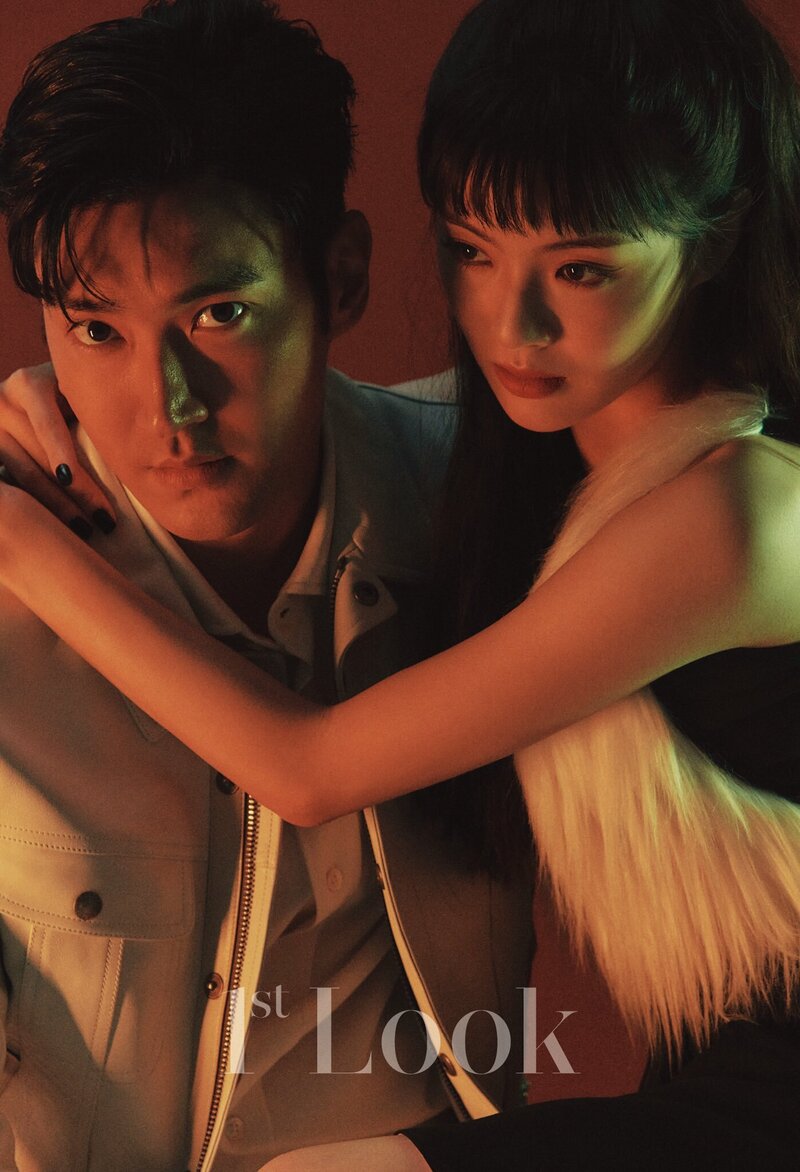 Choi Siwon and Lee Sunbin for 1st Look magazine issue 230 documents 1